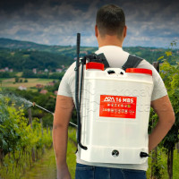 AGM leđna akumulatorska i ručna prskalica 16 MBS 2u1