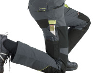 Kapriol pantalone DYNAMIC TILER SIVO/CRNE