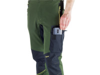 Kapriol pantalone DYNAMIC GARDENER ZELENO/CRNE