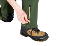 Kapriol pantalone DYNAMIC GARDENER ZELENO/CRNE