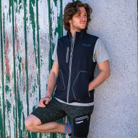 Kapriol prsluk TECH CRNO/SILVER