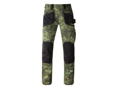 Kapriol pantalone Slick Camo zelene