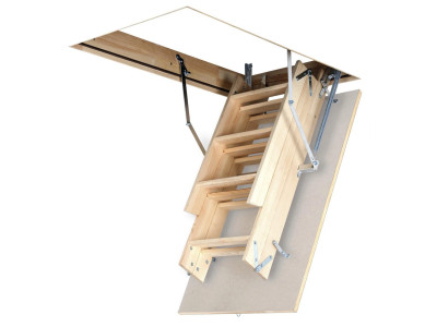 Drvene stepenice za potkrovlje/tavan 70x120/280